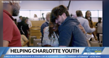 helping charlotte youth image with the relatives on queen city news